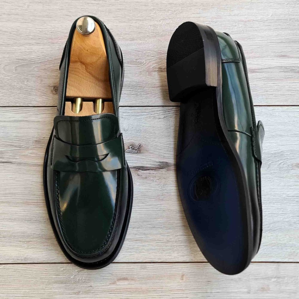 Men's Leather Loafers - Picture 2 of 4